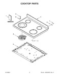 Diagram for 02 - Cooktop Parts