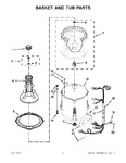 Diagram for 04 - Basket And Tub Parts