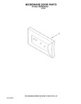 Diagram for 05 - Microwave Door Parts