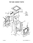 Diagram for 02 - Top And Cabinet Parts