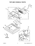 Diagram for 02 - Top And Console Parts