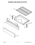 Diagram for 06 - Drawer And Broiler Parts