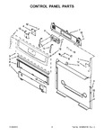 Diagram for 03 - Control Panel Parts