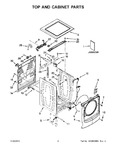 Diagram for 02 - Top And Cabinet Parts