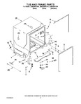 Diagram for 05 - Tub And Frame Parts