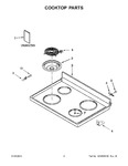 Diagram for 02 - Cooktop Parts