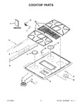 Diagram for 02 - Cooktop Parts