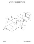 Diagram for 05 - Upper Oven Door Parts