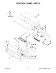 Diagram for 02 - Control Panel Parts