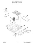 Diagram for 02 - Cooktop Parts