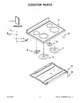 Diagram for 02 - Cooktop Parts