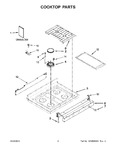 Diagram for 02 - Cooktop Parts