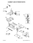 Diagram for 06 - Cabinet And Stirrer Parts