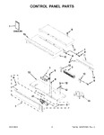 Diagram for 02 - Control Panel Parts