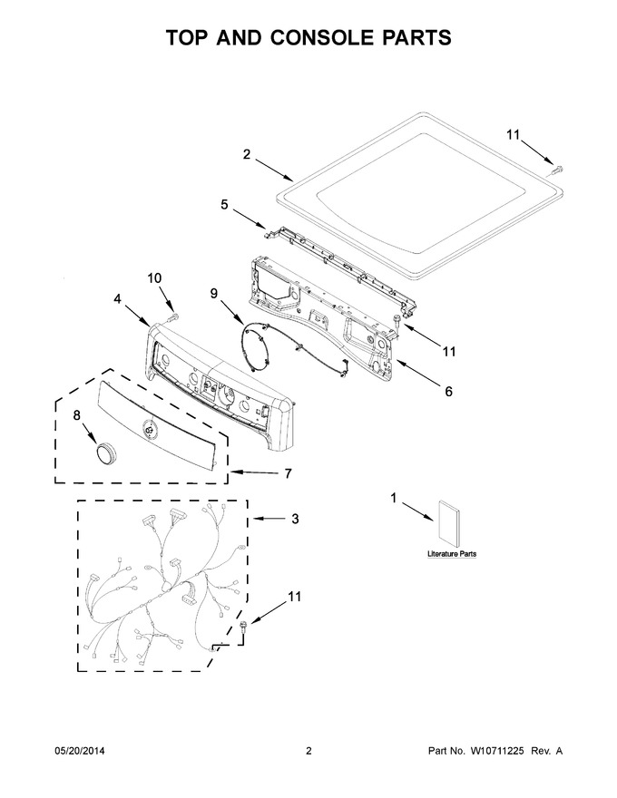 Diagram for MGD5100DW0