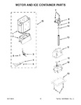 Diagram for 06 - Motor And Ice Container Parts