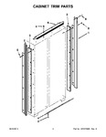 Diagram for 03 - Cabinet Trim Parts