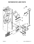 Diagram for 04 - Refrigerator Liner Parts