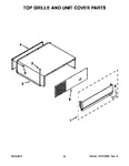 Diagram for 12 - Top Grille And Unit Cover Parts