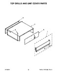 Diagram for 12 - Top Grille And Unit Cover Parts