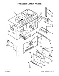 Diagram for 05 - Freezer Liner Parts