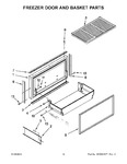 Diagram for 08 - Freezer Door And Basket Parts