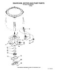 Diagram for 04 - Gearcase, Motor And Pump Parts