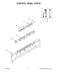 Diagram for 03 - Control Panel Parts