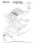 Diagram for 01 - Cooktop Parts