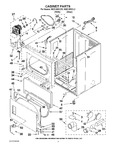 Diagram for 02 - Cabinet Parts