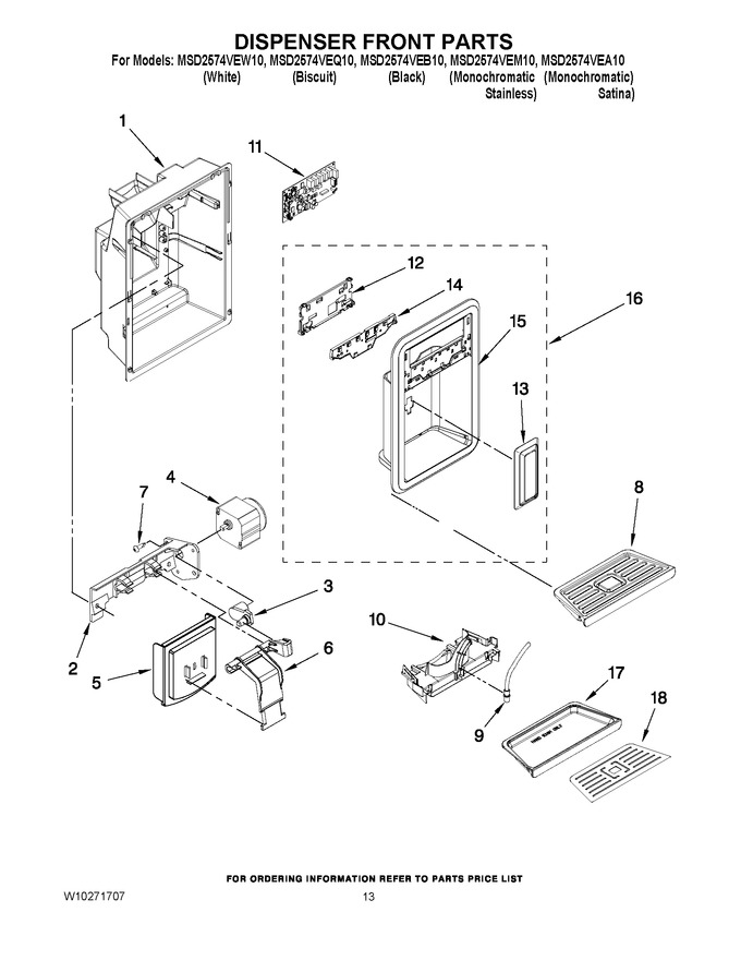 Diagram for MSD2574VEW10