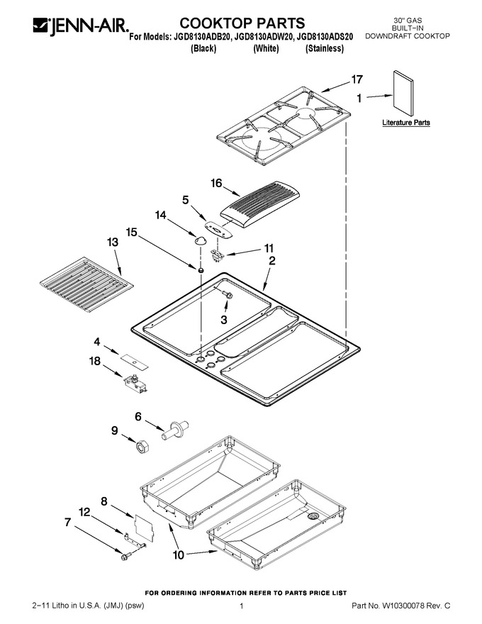 Diagram for JGD8130ADW20