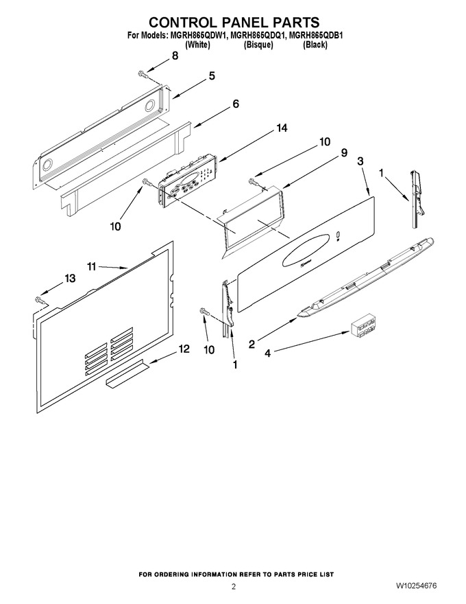 Diagram for MGRH865QDB1