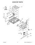 Diagram for 02 - Cooktop Parts