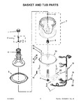 Diagram for 04 - Basket And Tub Parts