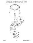 Diagram for 05 - Gearcase, Motor And Pump Parts