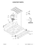 Diagram for 02 - Cooktop Parts