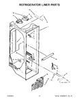 Diagram for 03 - Refrigerator Liner Parts