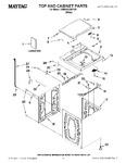 Diagram for 01 - Top And Cabinet Parts