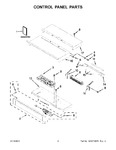 Diagram for 02 - Control Panel Parts