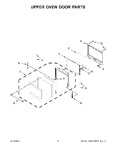 Diagram for 04 - Upper Oven Door Parts