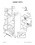 Diagram for 02 - Cabinet Parts