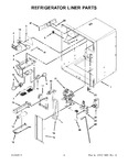 Diagram for 03 - Refrigerator Liner Parts