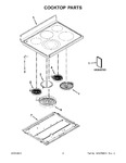 Diagram for 02 - Cooktop Parts