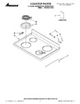 Diagram for 01 - Cooktop Parts