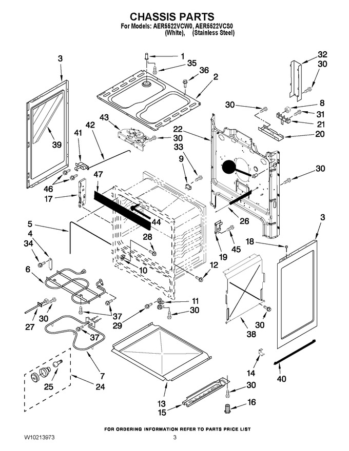 Diagram for AER5522VCW0