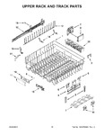 Diagram for 10 - Upper Rack And Track Parts