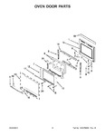 Diagram for 03 - Oven Door Parts