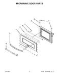 Diagram for 04 - Microwave Door Parts