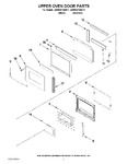 Diagram for 02 - Upper Oven Door Parts
